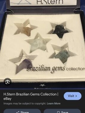 H. Stern Brazilian Gems Collection Star Gem Set - Multicolor